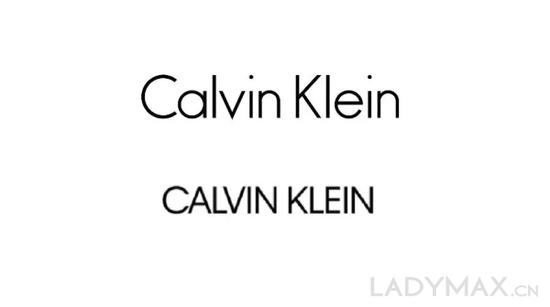 图为Calvin Klein变更前后的Logo