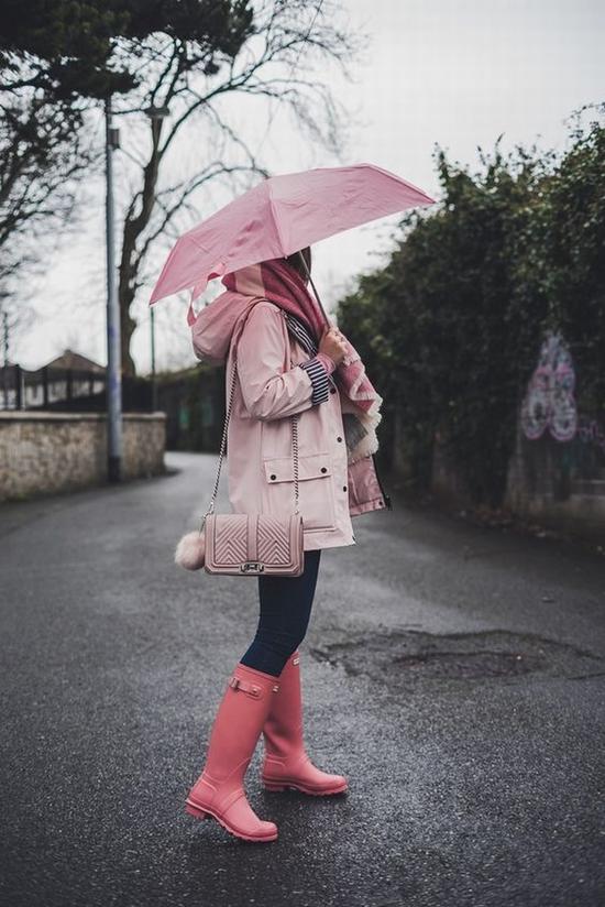 下雨天也要做个时髦精 图片源自www.onceupontimeblog.com