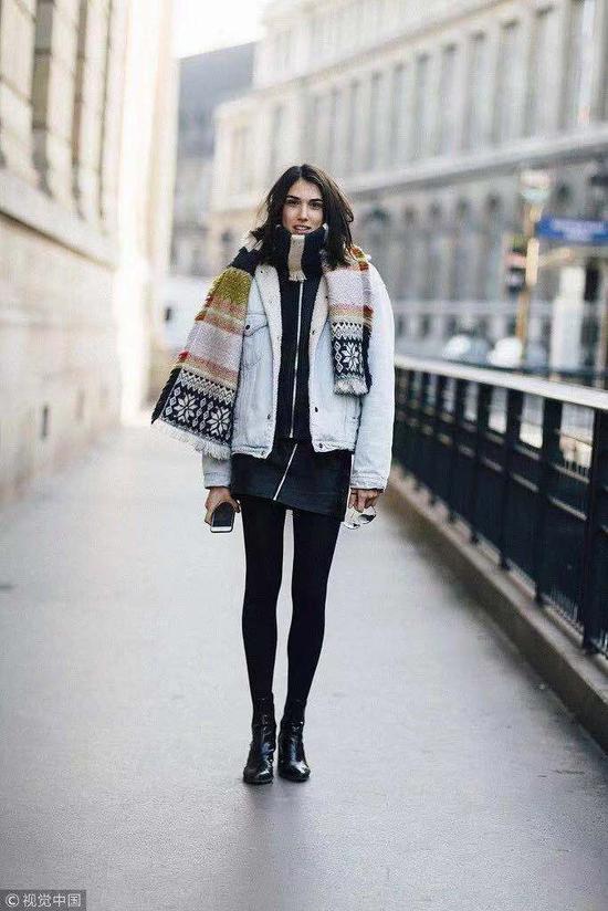 怎么把连裤袜穿得显瘦又保暖?