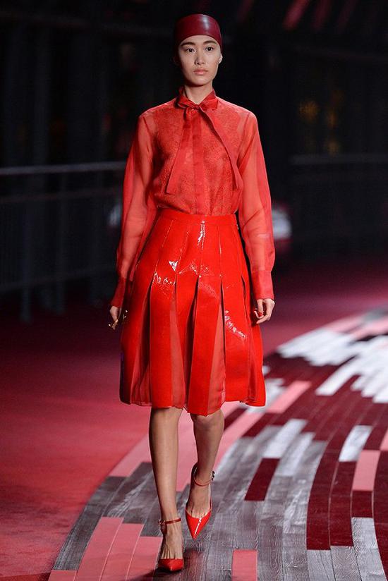 Valentino 2013上海大秀 图片来源:wwd