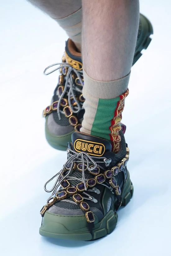 ▲ Gucci 2018 秋冬系列细节图