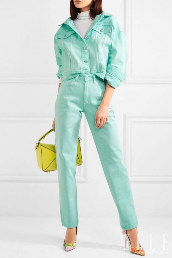 彩色牛仔衣中看不中用?非也非也