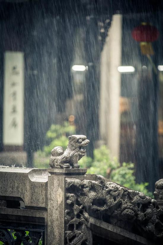 △雨中陈家祠 广州