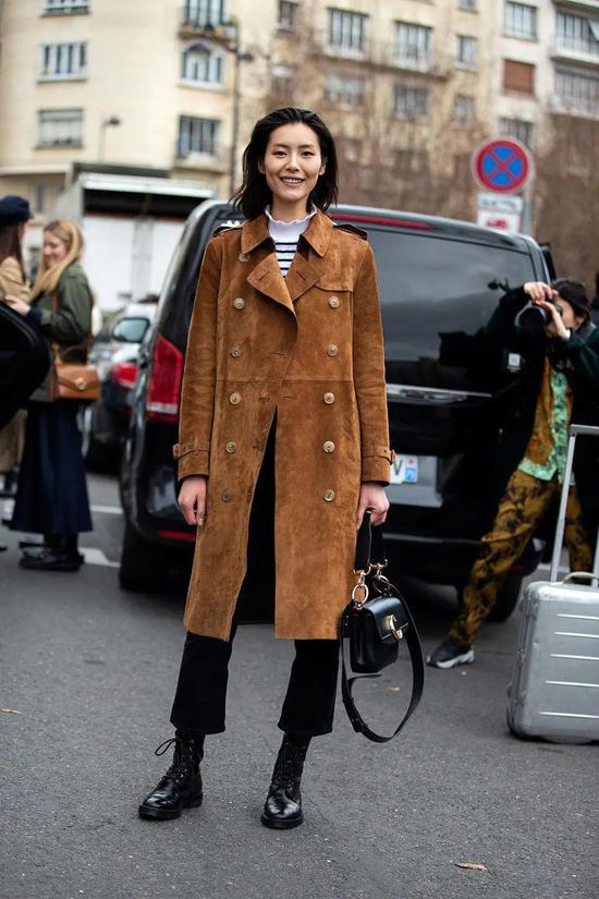 皮靴风衣_皮靴风衣西装