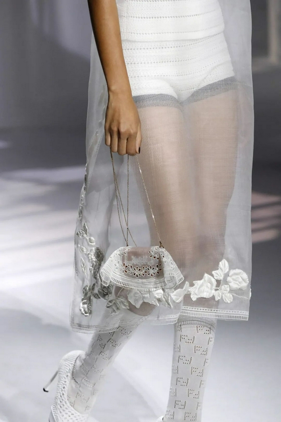 Fendi2021春夏女装系列中的迷你包
