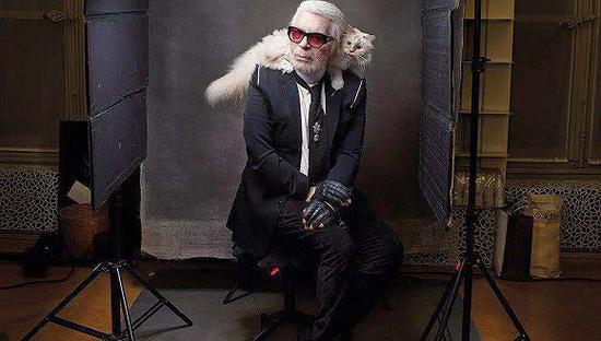 Karl Lagerfeld（图片来源：Vanity Fair）