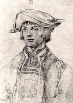 丢勒，卢卡斯·凡·莱登（Lucas van Leyden，荷兰画家，1494—1533）肖像画