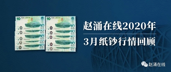 赵涌在线2020年3月纸钞行情回顾