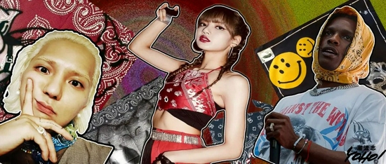 Lisa 当 Crop Top、Nigo 当口罩 解锁更多 Bandana 玩法！