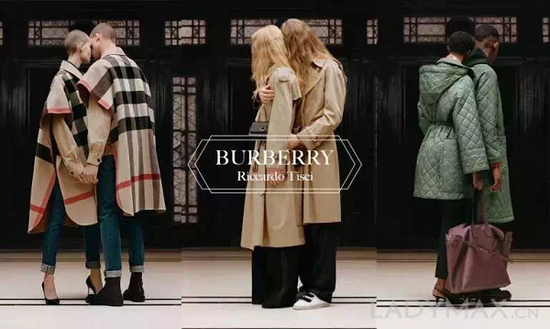 图为Burberry 2019早春系列“B Classics”广告大片 Riccardo Tisci 在其 Instagram 上宣布将与Vivienne Westwood 展开合作