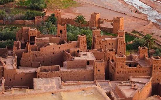 哈杜筑垒村(Aït-Ben-Haddou),摩洛哥