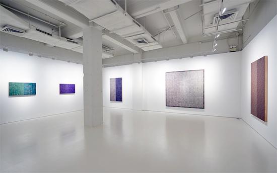 麦克阿瑟·比尼恩(McArthur Binion)个展现场