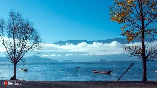 泸沽湖景色