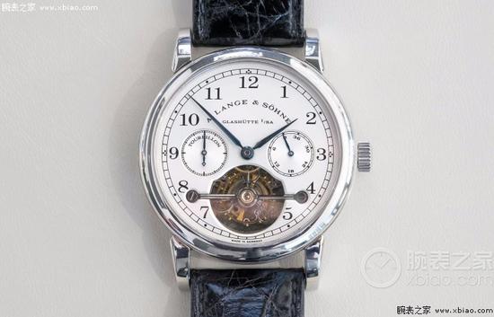 朗格（A。 Lange & S？hne）1994年首发作品之一，Tourbillon “Pour le Mérite”腕表。