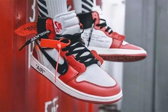 nike X off white 合作款nike air鞋
