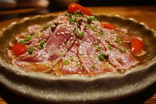 半熟牛肉