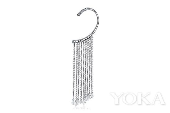 Bling Jewelry 流苏左耳耳夹,¥ 180.05,图片来自亚马逊海外购官网。