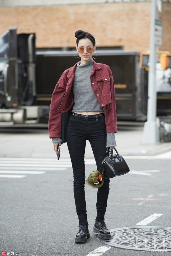 仙女让你当 我要学唐嫣奚梦瑶穿马丁靴做帅气