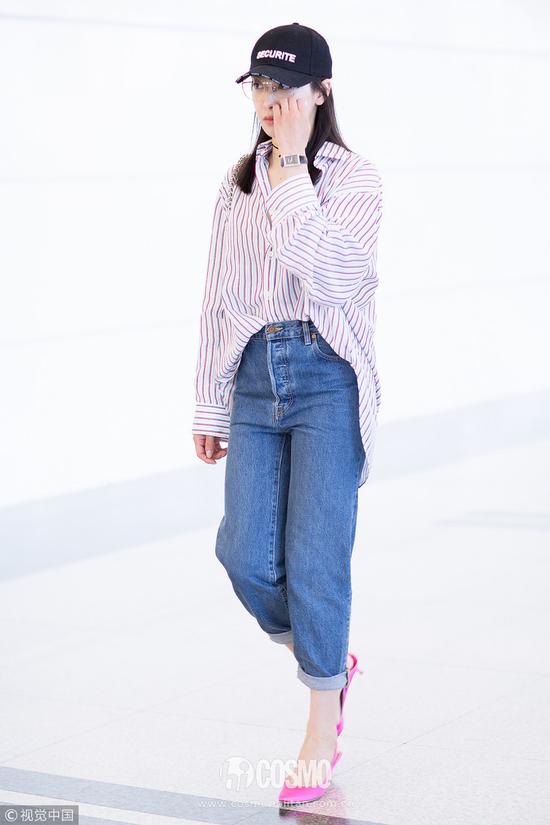 2017机场街拍到底谁赢了?女明星们通通笑而不