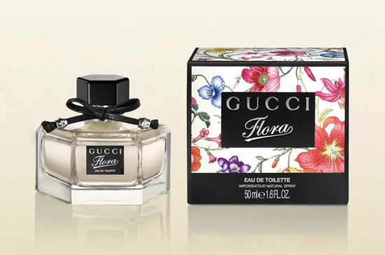 GUCCI Flora Eau de Parfum Vaporisateur Natural Spray，售价$1，120 HICC浓度0.11%