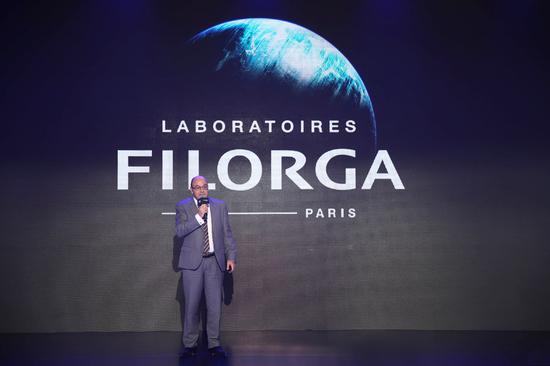 　　FILORGA菲洛嘉护肤品CEO Bertrand Frohly先生