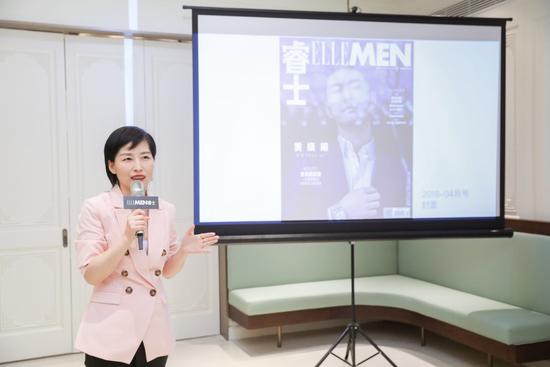 《ELLEMEN睿士》出版人 马玲