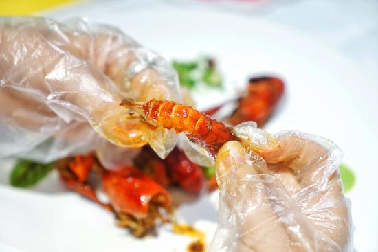 聚一虾全新蔬菜味小龙虾上市