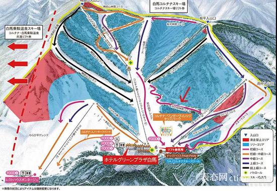 雪场地图