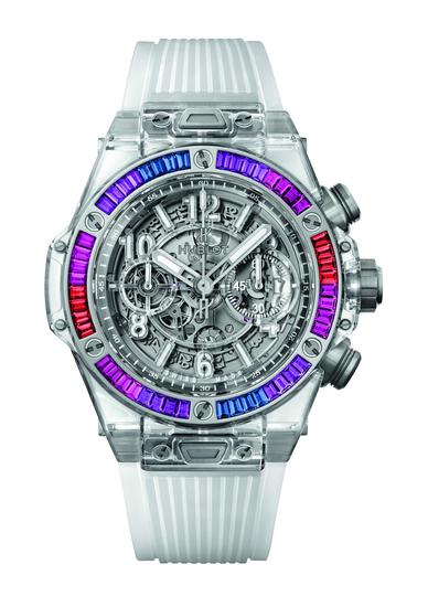 HUBLOT宇舶表BIG BANG UNICO藍寶石銀河腕錶