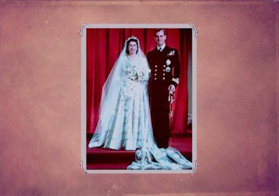 伊丽莎白二世与26岁的菲利普亲王