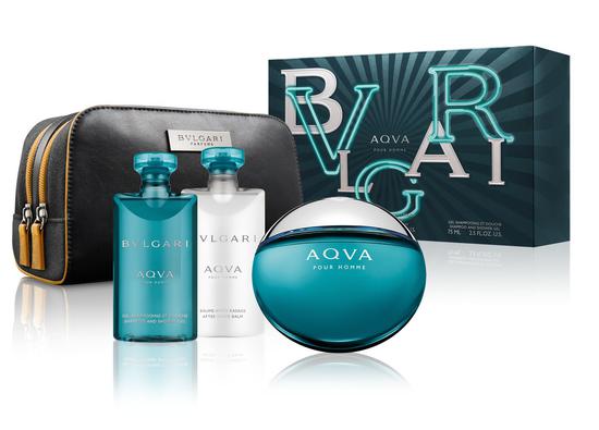 BVLGARI Aqva Pour Homme Limited Edition Gift Sets宝格丽碧蓝男性淡香水圣诞限量版礼盒