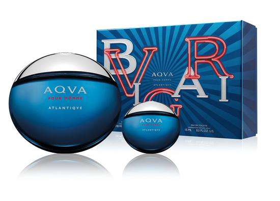 　　BVLGARI Aqva Pour Homme Atlantique Limited Edition Gift Sets宝格丽滨蓝男士淡香水圣诞限量版礼盒