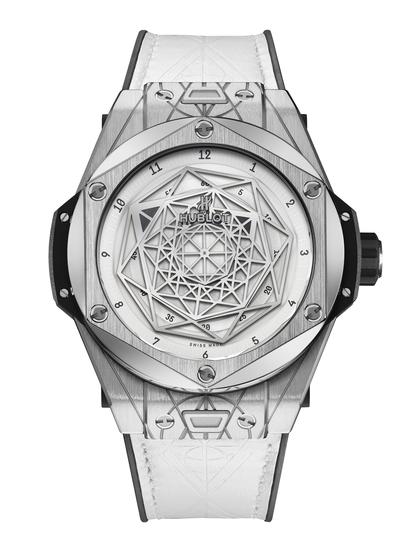 HUBLOT宇舶表Big Bang Sang Bleu刺青腕表