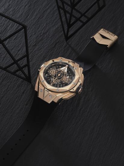 HUBLOT宇舶表Big Bang Sang Bleu II刺青腕表(王金）