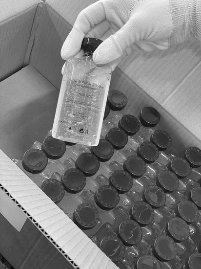 02.BVLGARI宝格丽消毒洗手液投入生产
