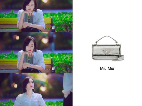 宋茜的銀色手袋