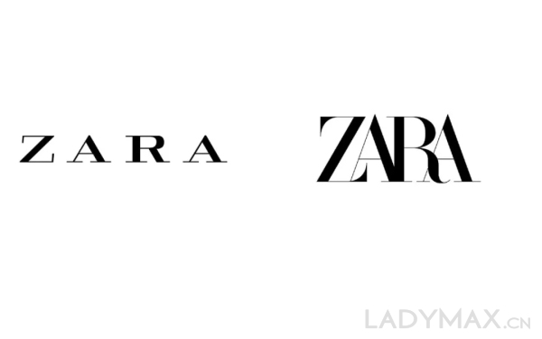 今年年初，Zara在发布2019春夏系列的同时更换了全新Logo
