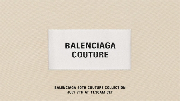 Balenciaga高级定制：53年来第一回，严肃认真的不像Demna