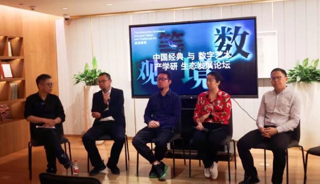 从左到右：方明、刘凯、王泊乔、叶璇、张元林