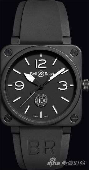 Bell & Ross 柏莱士 “BR 01 10th Anniversary”限量版腕表