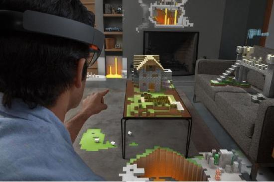 HoloLens 使用效果渲染图