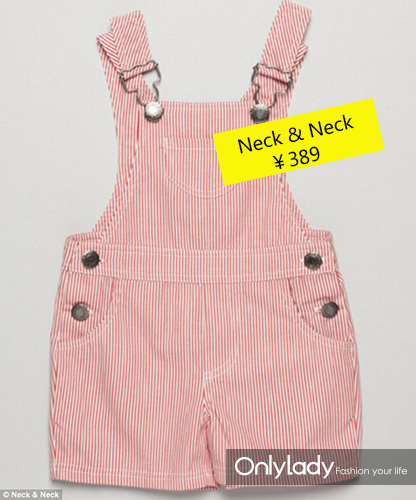 Neck&Neck粉色背带裤