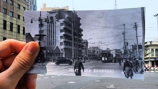 八十年过去了，张爱玲曾经居住过的常德公寓并没有太大的变化。图片来源：董菲亚