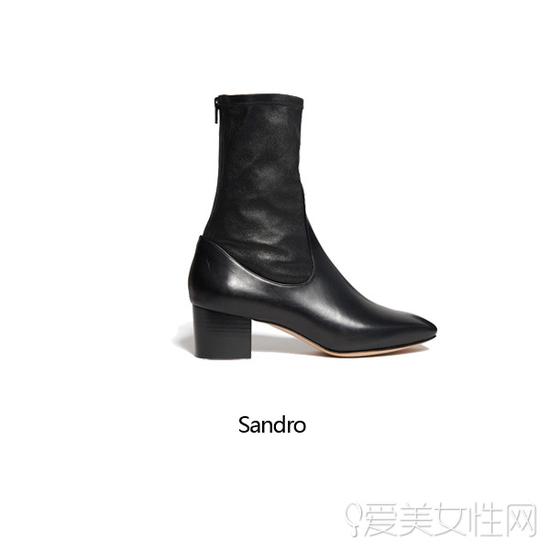单品推荐Sandro中靴