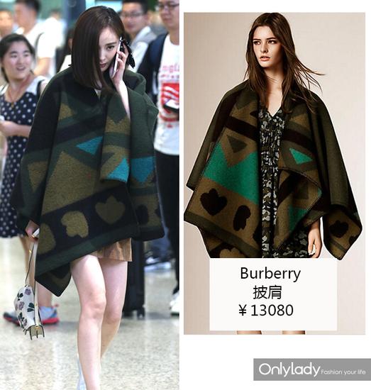 杨幂的Burberry