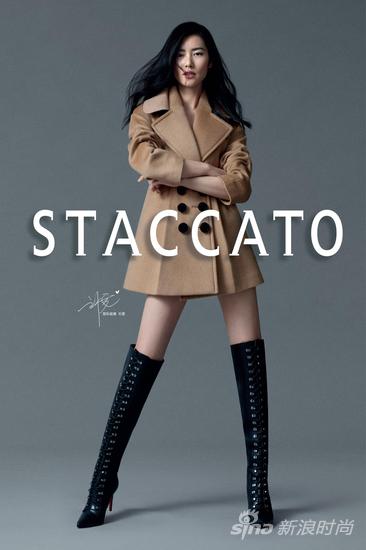 圣诞趴必备!STACCATO型格过膝长靴|过膝靴|STACCATO|长靴_新浪时尚_新浪网