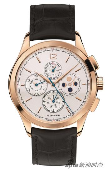 　　万宝龙传承精密计时系列年历计时码表Heritage Chronométrie Chronograph Annual Calendar Gold (114876)