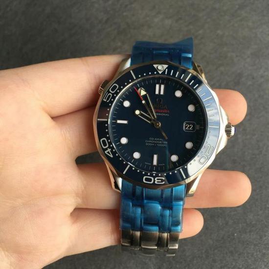 Omega Omega Seamaster ippocampo sezione blu