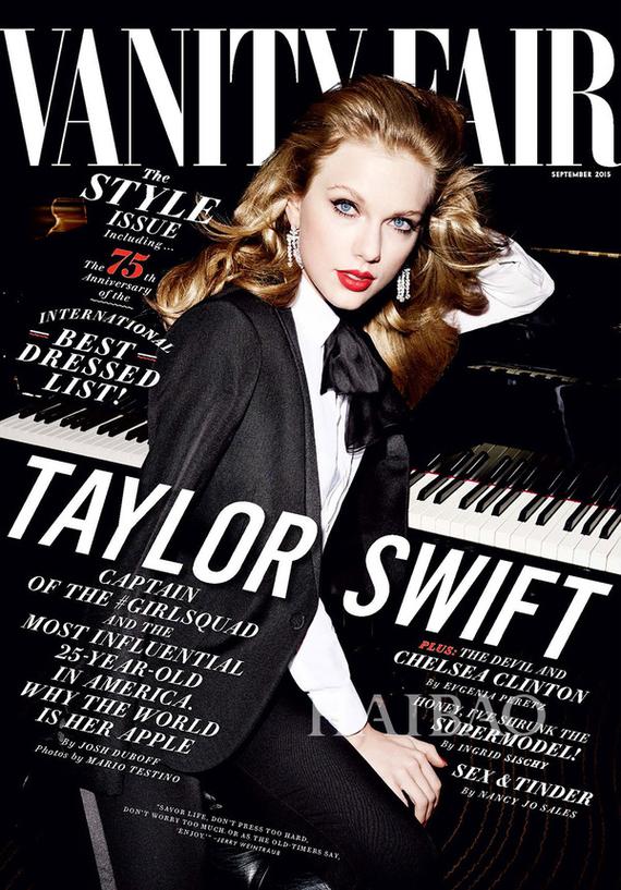 泰勒·史薇芙特 (Taylor Swift) 登《Vanity Fair》2015年9月刊