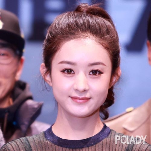 美上天的一字眉妆教程|眉毛|脸型|孙俪